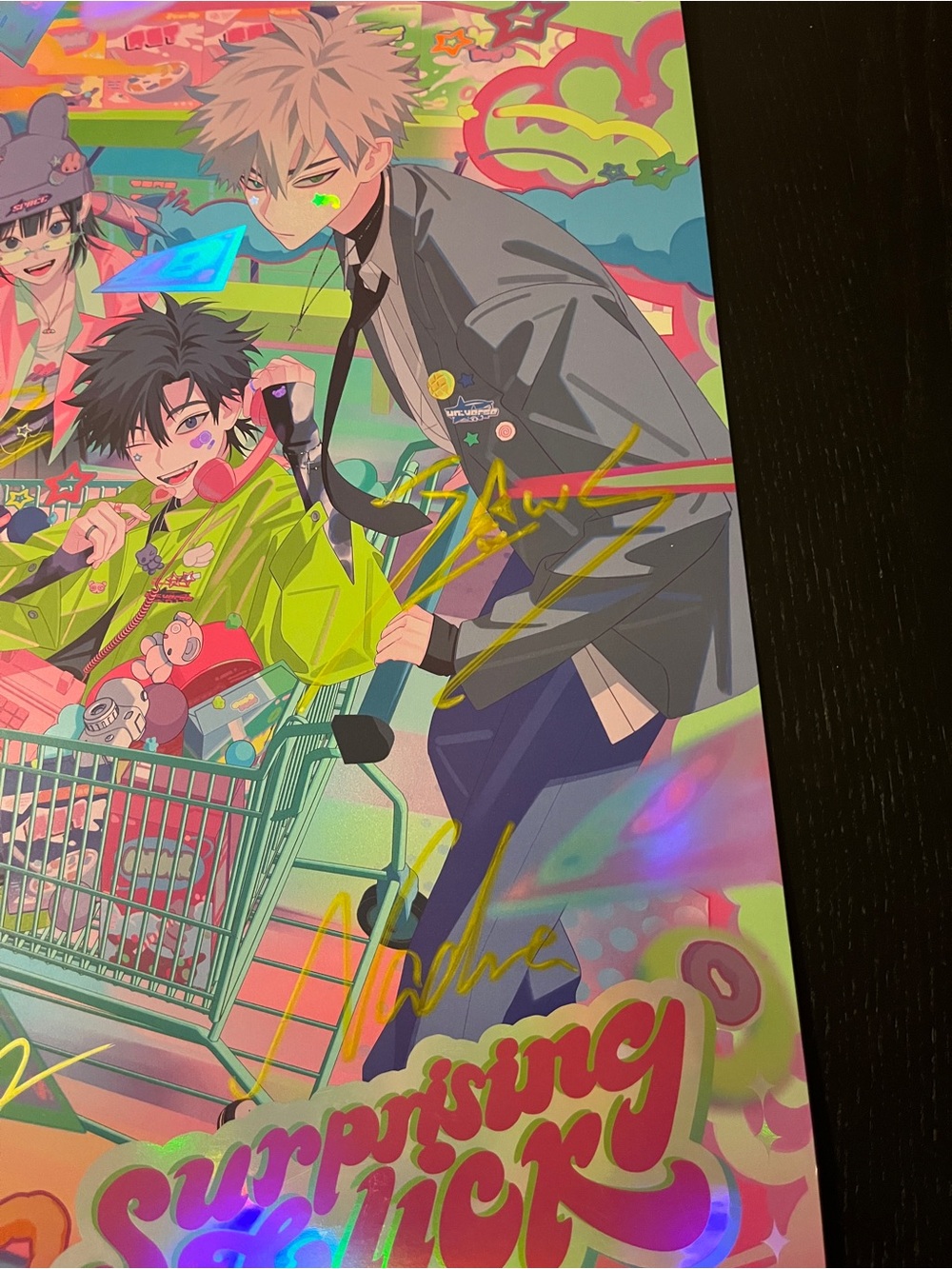 Surprising Click Anime Poster - Multi-Color - Picture 15 of 16